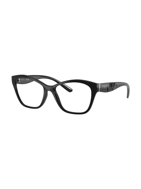 Vogue Eyewear In Vogue Black Butterfly Eye Frame for Women