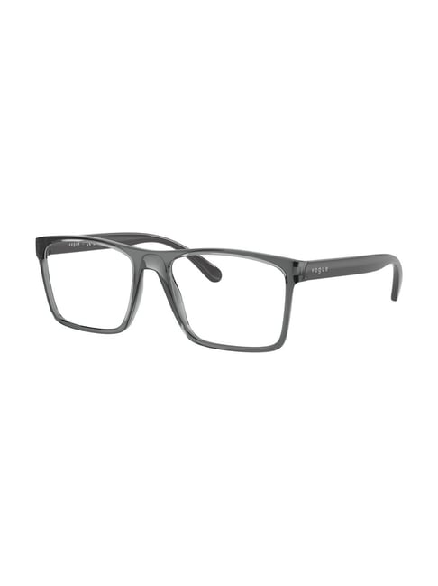 Vogue Eyewear Man Grey Square Eye Frame for Men