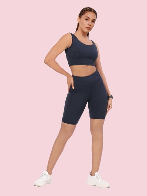 Enamor Blue Sports Shorts