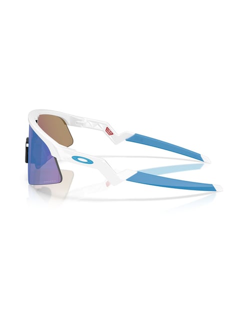 Buy Oakley Sport Performance Blue Rectangular Unisex Sunglasses at