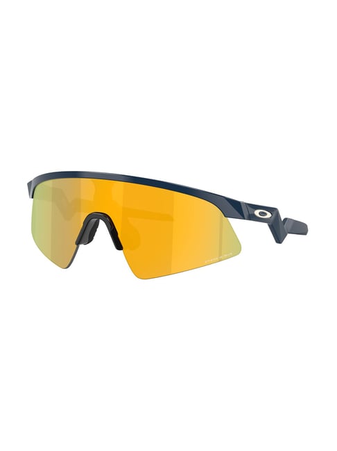 Oakley Sport Performance Gold Rectangular UV Protection Unisex Sunglasses