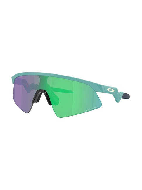 Buy Oakley Sport Performance Green Rectangular Unisex Sunglasses
