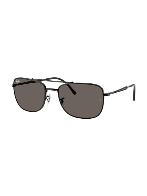 Ray-Ban Core Grey Rectangular UV Protection Unisex Sunglasses-picture-35