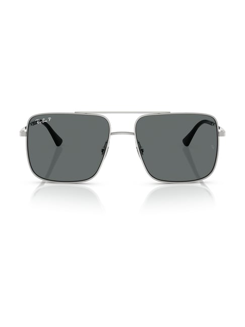 Buy Ray-Ban Nowness Grey Square Unisex Sunglasses at Best Price