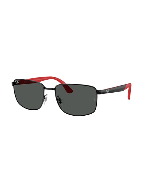 Buy Ray-Ban Core Grey Rectangular Unisex Sunglasses at Best Price