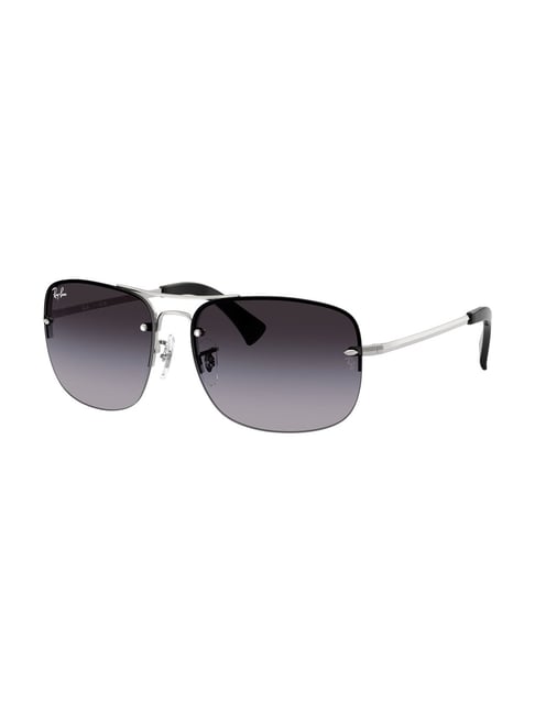 Ray-Ban Core Blue Square Gradient Unisex Sunglasses-picture-10