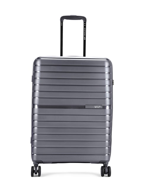 VIP Grey Aer Plus Striped Large Checked Luggage-picture-40