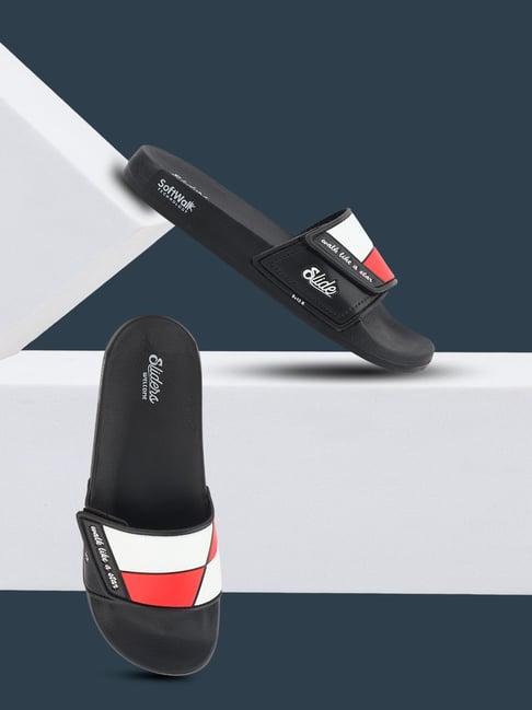 WELCOME Men M BMW Black Casual Sandals-picture-33