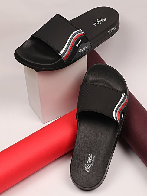 WELCOME Men M GLIDER Black CasualSandals-picture-32