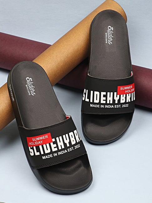 WELCOME Men M HYBRID Black CasualSandals-picture-30