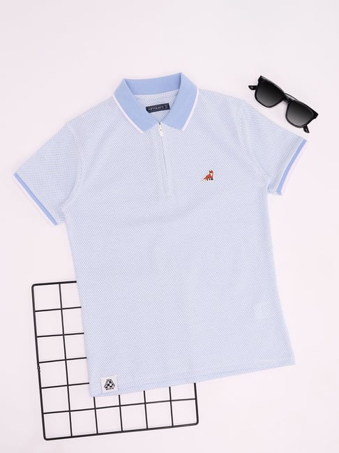 Pantaloons Junior Boys Blue Polo T-Shirt-picture-44