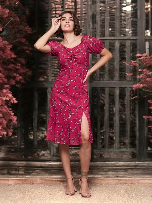 Abito Midi Donna Girocollo Con Manica Corta In Jersey Di Cotone Stretch Regular Fit 8800016032024
