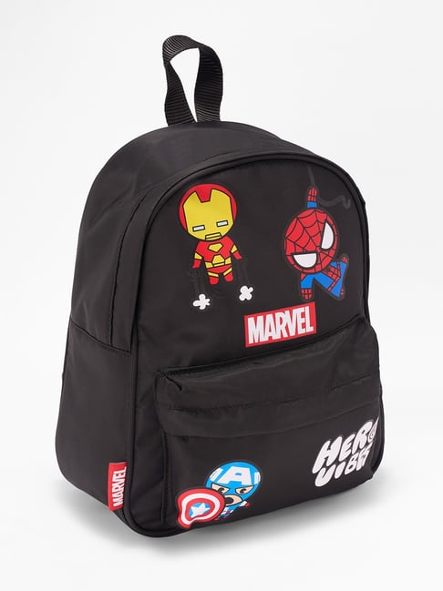 bewakoof mini backpack Bag Bewakoof Avengers Buy Marvel Logo Comic Printed Small Backpack (AVL)  Online In India