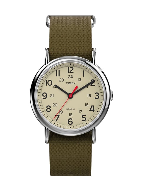 Timex T2n651 Weekender Unisex Analog Watch
