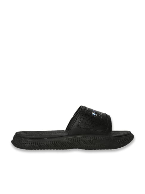 Puma Unisex Black BMW M Motorsport Softride 2.0 Slides