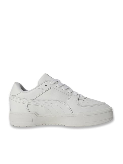 Puma Unisex White CA Pro Classic Leather Sneakers