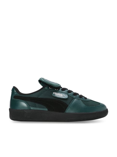 Puma Unisex X HARRY POTTER Palermo 2 Leather Tongue Dark Myrtle & Black Sneakers-picture-13