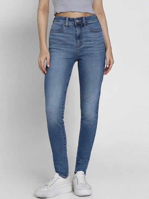 American Eagle Blue Regular Fit Jeans-picture-39