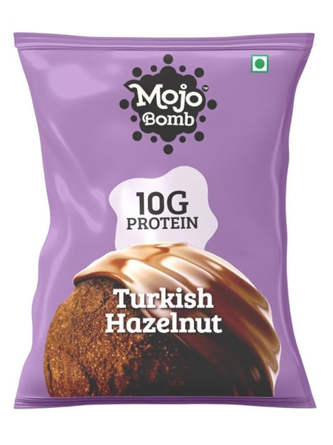Mojo Bar Protein Bombs Turkish Hazelnut | Daily Protein Snack - Pack of 5 - 40 g