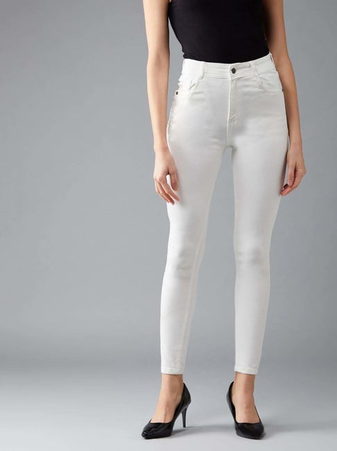 Dolce Crudo White Skinny Fit Jeans-picture-11