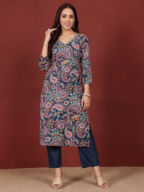 Varanga Multi Cotton Printed Kurta-picture-48