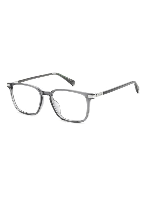 Polaroid Grey Rectangular Eye Frame for Men