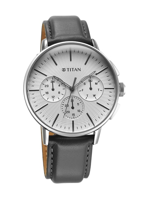 Leather Strap Titan Payment Watch Review NS1893KL01 Titan Techno