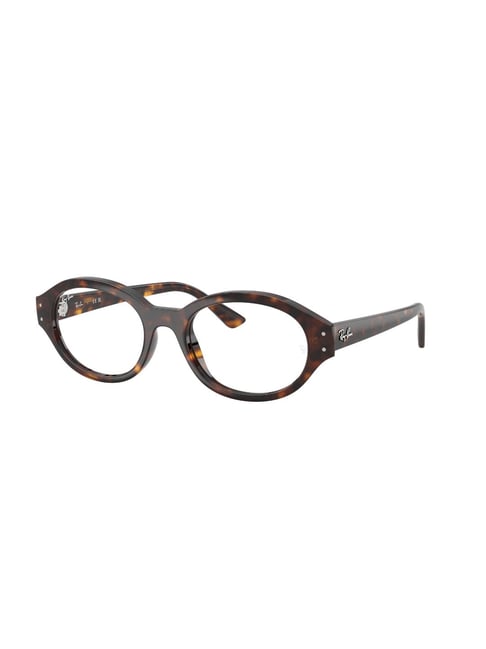 Ray-Ban Nowness Brown Oval Unisex Eye Frames