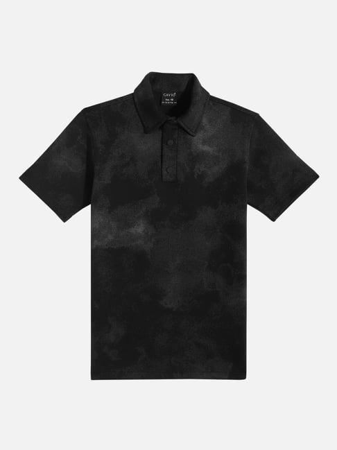 Cavio Boys Black Cotton Lycra Half Sleeves Solid Casual T-Shirt-picture-23