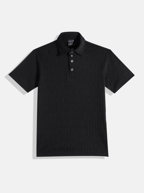 Cavio Boys Black Cotton Lycra Half Sleeves Solid Casual T-Shirt-picture-15