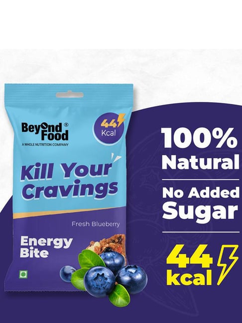 Beyond Food Energy Bites Fresh Blueberry - Pack of 25