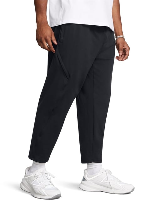 Under Armour Black Loose Fit Sports Trackpants-picture-31