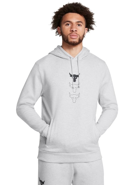 Under Armour Grey Regular Fit Sports Hoodie-picture-34