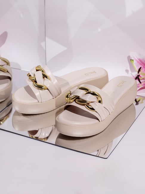 Inc.5 Women's Cream Wedges-picture-14