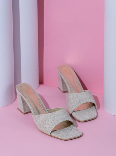 Inc.5 Women's Beige Slides-picture-20