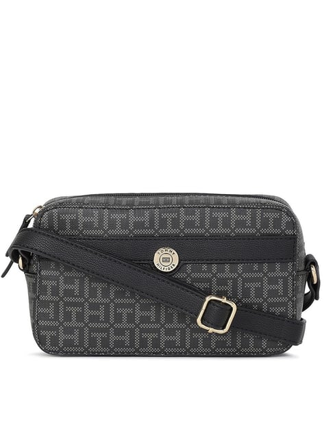 TOMMY HILFIGER Polyester Black Women Sling Bag