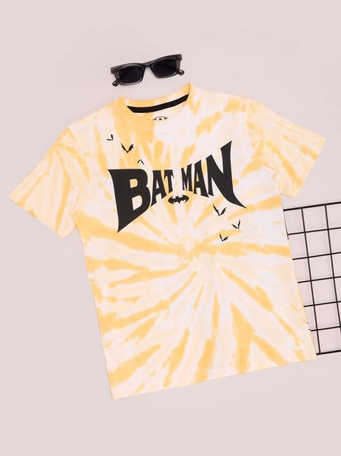 Pantaloons Junior Boys Pale Banana T-Shirts-picture-40