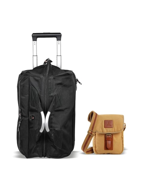 Swiss Military Small Multi Combo of Soft Cabin Luggage Trolley