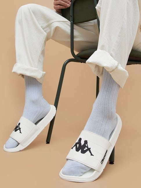 KAPPA Men White Slides