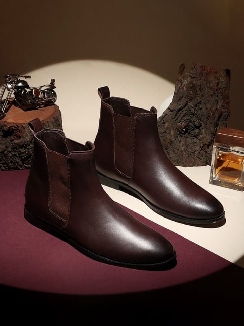 Griffin Men's Brown Chelsea Boots