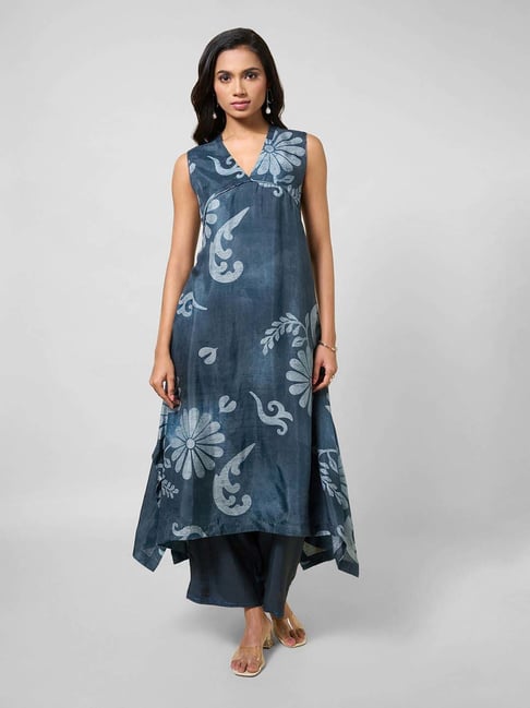 Marigold Lane Blue Printed Kurtas-picture-14