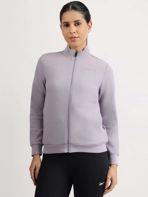 Reebok Purple Regular Fit Sweatshirt-picture-22