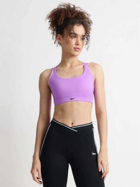 Reebok Purple Regular Fit Sports Bra-picture-19