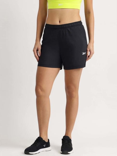 Reebok Black Regular Fit Shorts