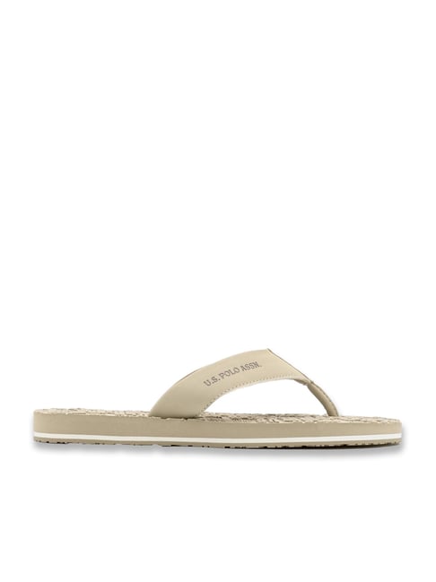 U.S. Polo Assn. Men's Beige RODRI Flip Flops-picture-36
