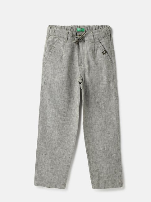 United Colors of Benetton Boys Grey Trousers-picture-42