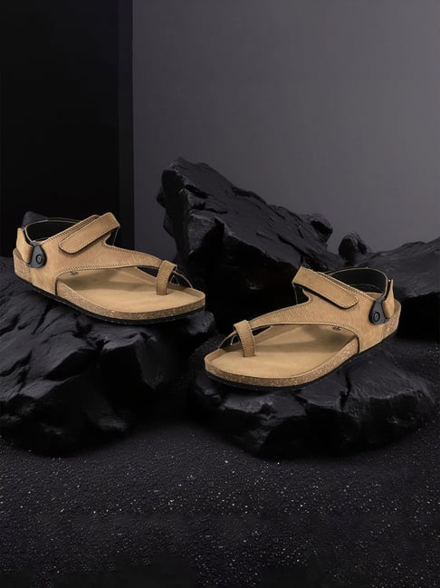 Woodland Shoes Woodland Men Camel Sports Sandals Woodland Men's Gd