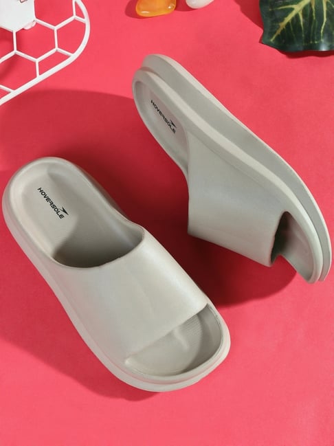 Hoversole Men's Eggshell White Aeroflow Slides