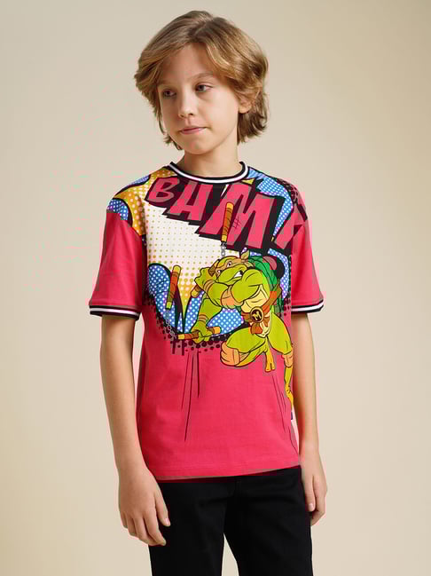 Jack & Jones Junior Boys Graphic Print Oversized Fit T-Shirt-picture-12