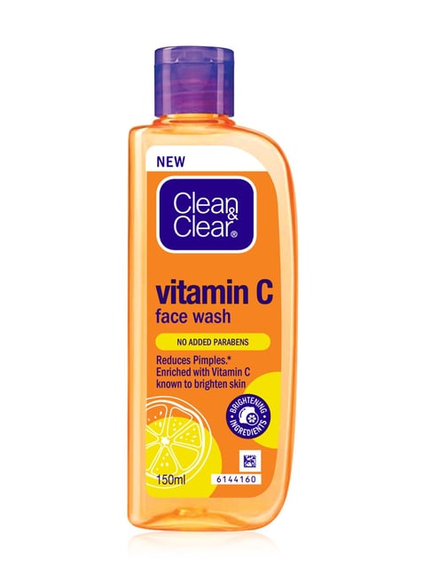 Clean & Clear Vitamin C Face Wash - 150 ml